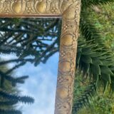Miroir ancien en bois doré