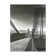 Photograph black and white silver print circa 1970 landscape bridge