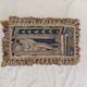 Rare 17th Century French Aubusson Tapestry Cushion with Figural Design & Tassels