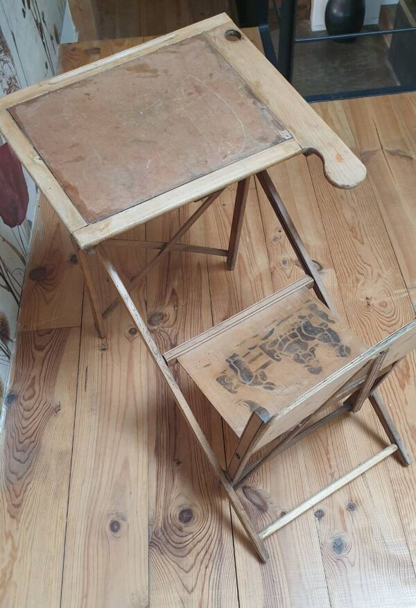Bureau enfant pliable
