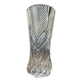 Massive vase Crystal d'Arques-Durand, series "Royale" (1950, France)