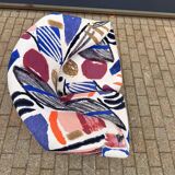 Artifort Ribbon chair by Pierre Paulin, Pierre Frey: The Painter's Canvas