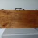 Antique wooden suitcase