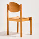 Stackable oak chair