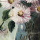 Oil on panel - Bouquet of flowers