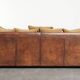 Sheepskin 3-seater sofa from the late 20th century with removable armrests