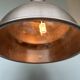 Vintage industrial workshop pendant light