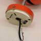 Vintage orange eyeball space age wall Lamp– Louis Poulsen, Denmark 70's