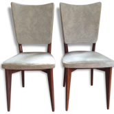 Pair vintage chairs