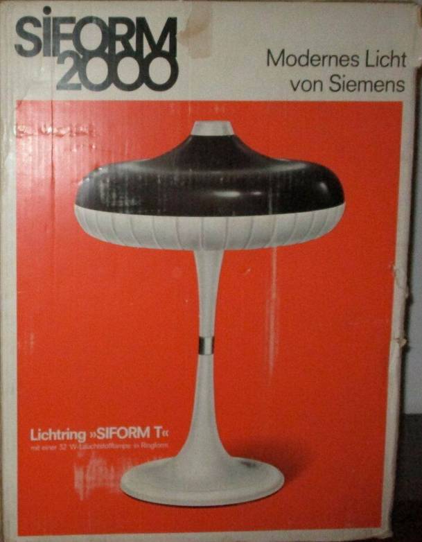 Siemens office lamp, Siform 2000, UFO, 1960-69