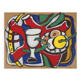 Fernand LÉGER: Still life with apples, signed lithograph