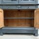 Louis-Philippe style black patina sideboard (restored)