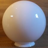 Globe 25cm en verre blanc