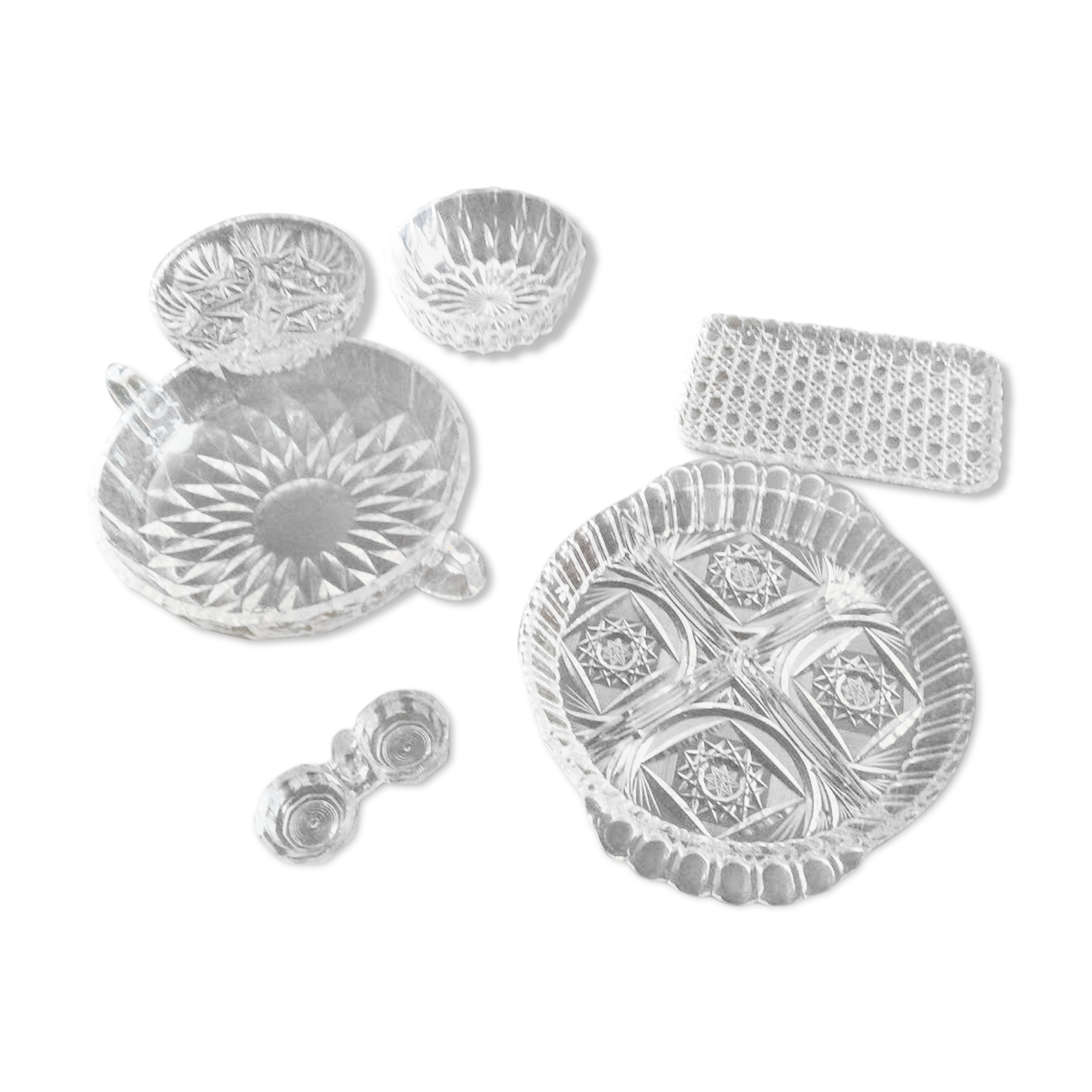 Glass aperitif service