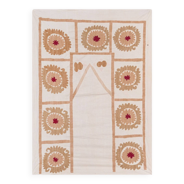 Tapis noué à la main, tapis turc vintage 85x115 cm