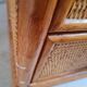 Vintage rattan chest of drawers circa 70s