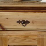 natural pine enfilade