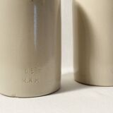 Set of 2 MKM bottles in stoneware - beige - 0,5L