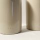 Set of 2 MKM bottles in stoneware - beige - 0,5L