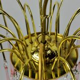 Chandelier tassels pink drops