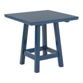 Handcrafted square wooden table, Bacon collection