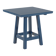 Table carrée artisanale contemporaine en bois massif de la collection Bacon