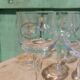 Chinon Rabelaisian glasses – Touraine – vintage glassware