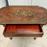 Napoleon III middle table with stretcher