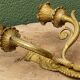 Paire d'appliques en bronze d'époque Empire