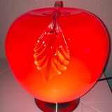 Red prisma lamp