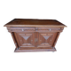 Low cabinet two doors two drawers Henry II style