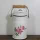 Enamelled sheet metal milk jar