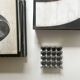 Mid-century chrome-plated metal ashtray, Ultima 15 style, 1970s design