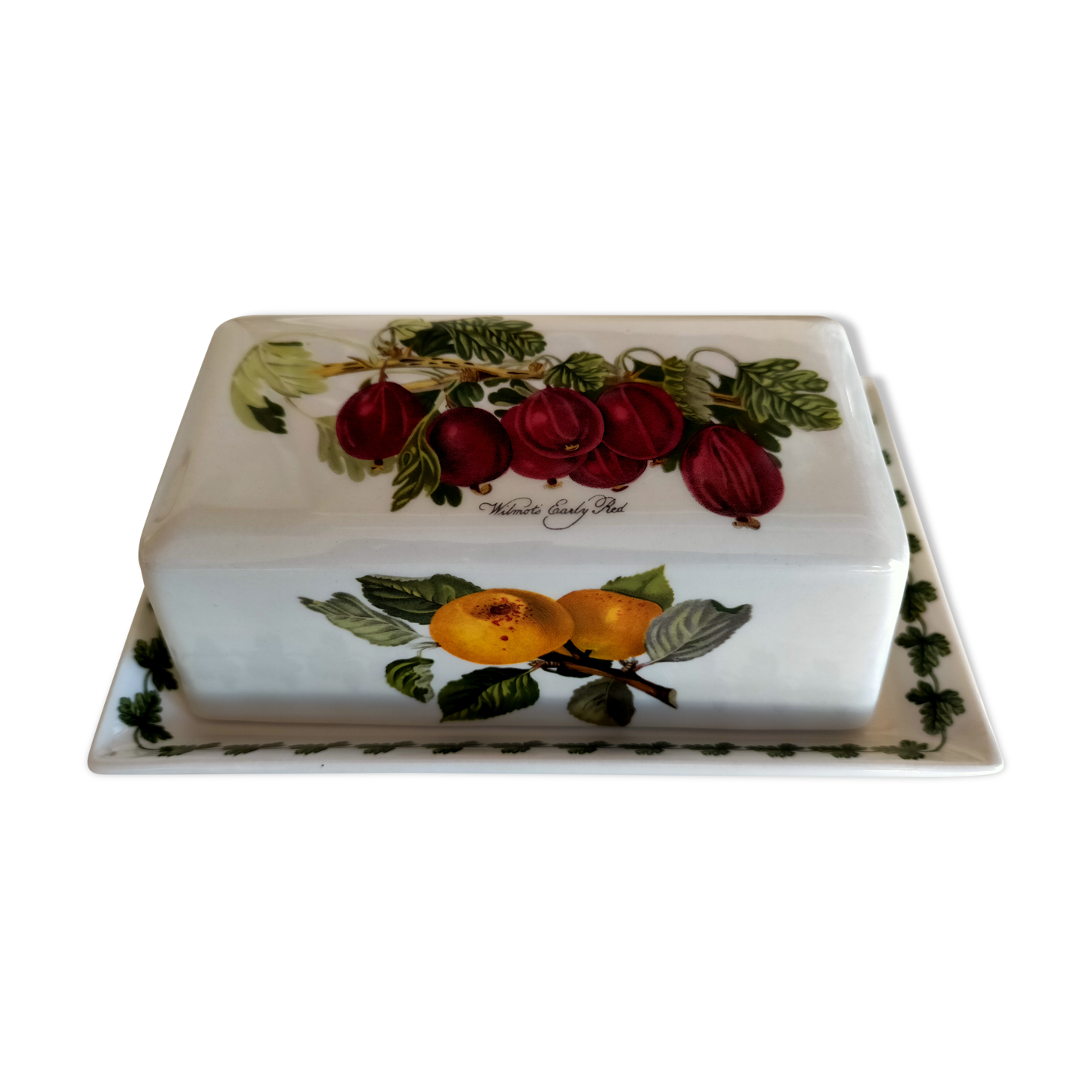 Teapot and butter set