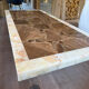 Vintage onyx coffee table signed Muller’s of Mexico