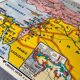 Old map school West Asia (n 16 bis) - Edouard Bruley