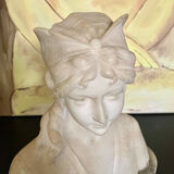 Alabaster bust