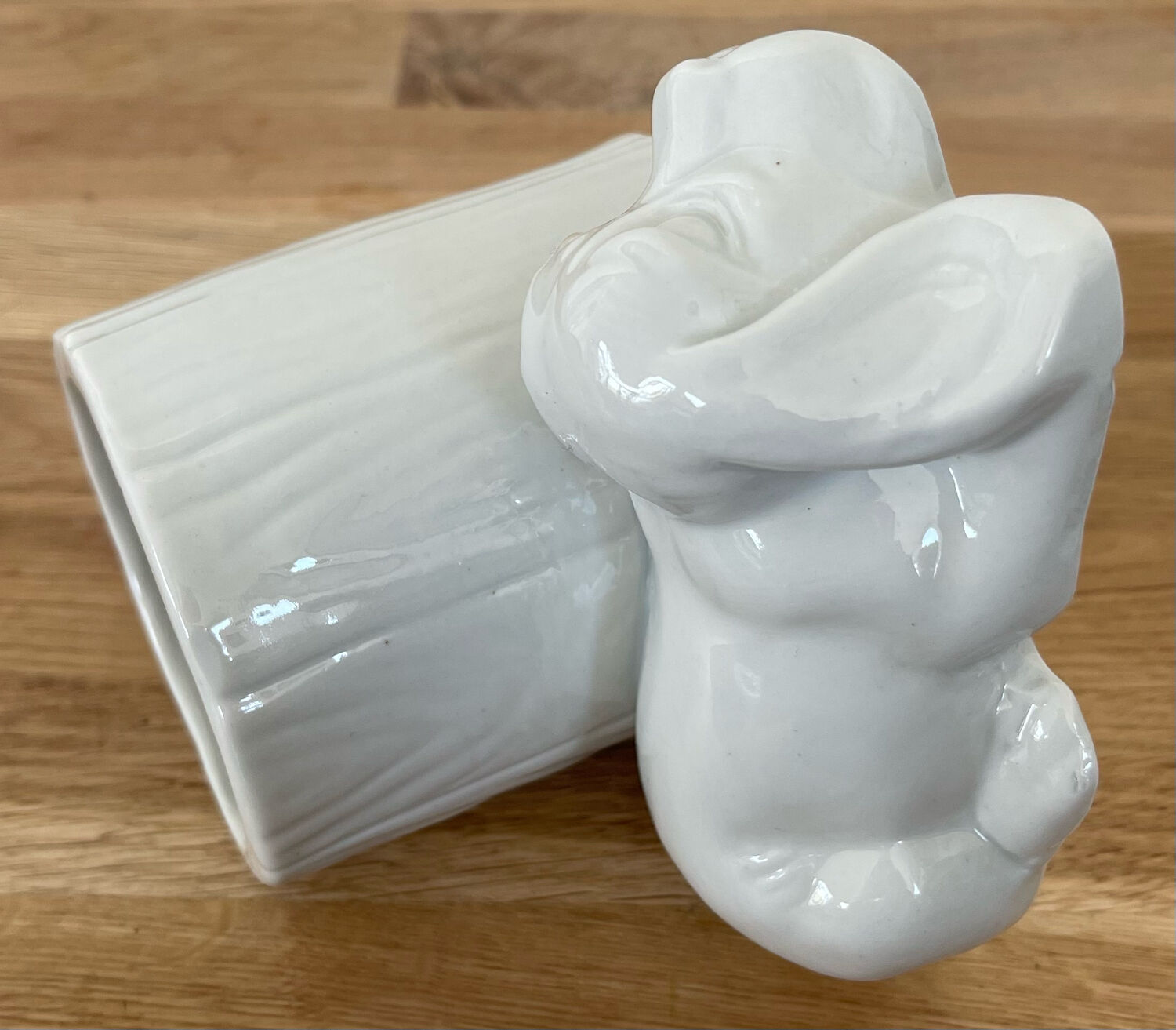 Vintage ceramic pencil pot
