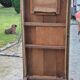 Oak farmhouse table nineteenth century feet spindles 2 drawers 199cm