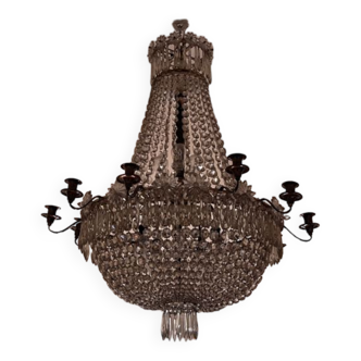 Grand Chandelier 19th style Empire Montgolfière