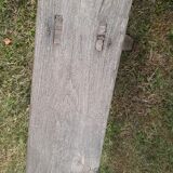Oak farm bench