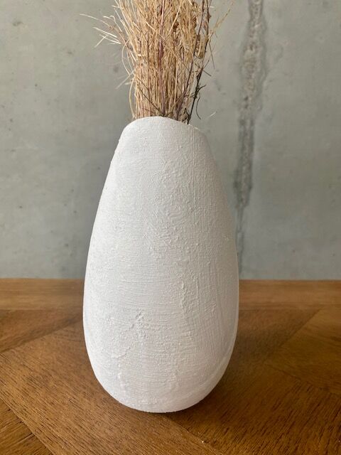 Bleached sandstone vase