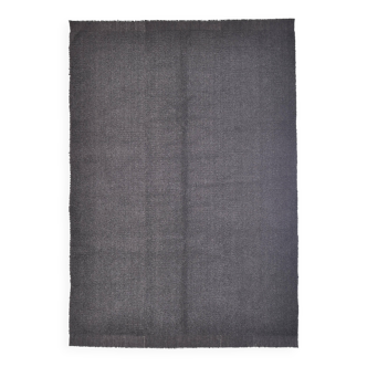 Tapis surdimensionné marron fait main 7x10, 211x302 cm SK 241441