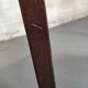 4 wooden and fabric chairs
