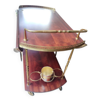 Antique vintage serving trolley