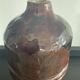 Vintage glazed terracotta vase