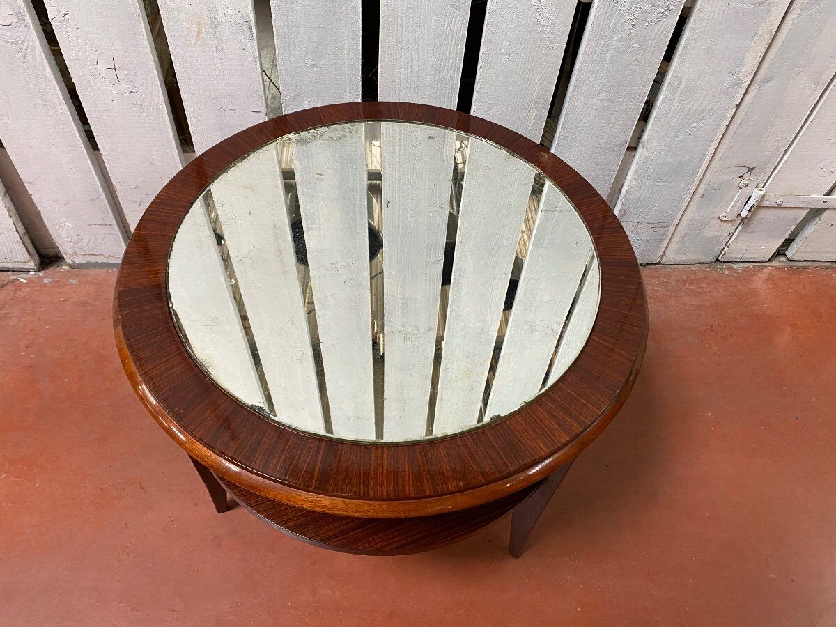 Art deco pedestal table