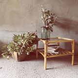 Table basse rotin