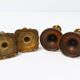 Vintage Danish Malm Candleholders, 1950s, Set of 4