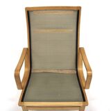 Scandinavian leather armchair, Karl-Erik Ekselius, JOC Vetlanda, Sweden, 1960